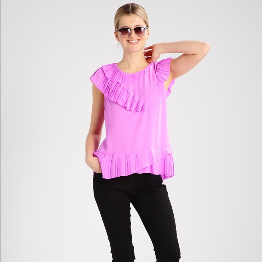 Purple Banana Republic Top